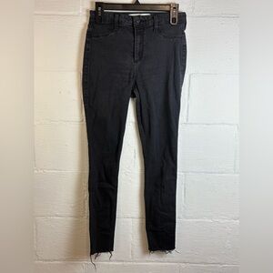 Hollister California Black Casual Curvy High Rise Jean Leggings Sz 7R | W28 L28